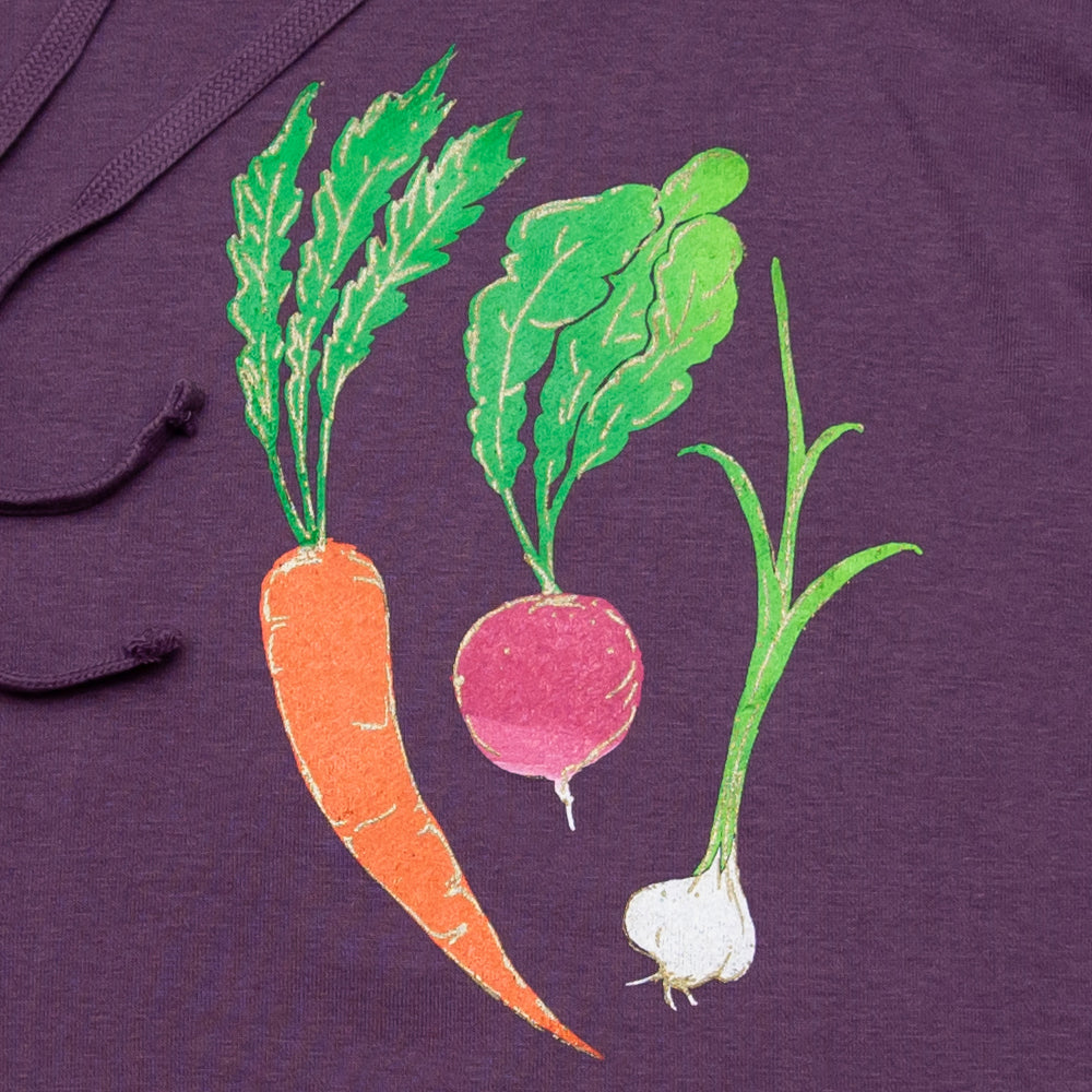 Root Veggies Women's French Terry Hoodie