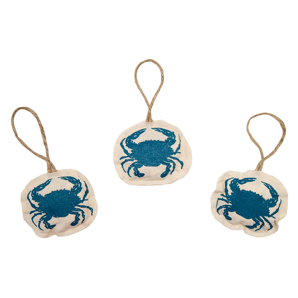 Rustic Crab Ornament