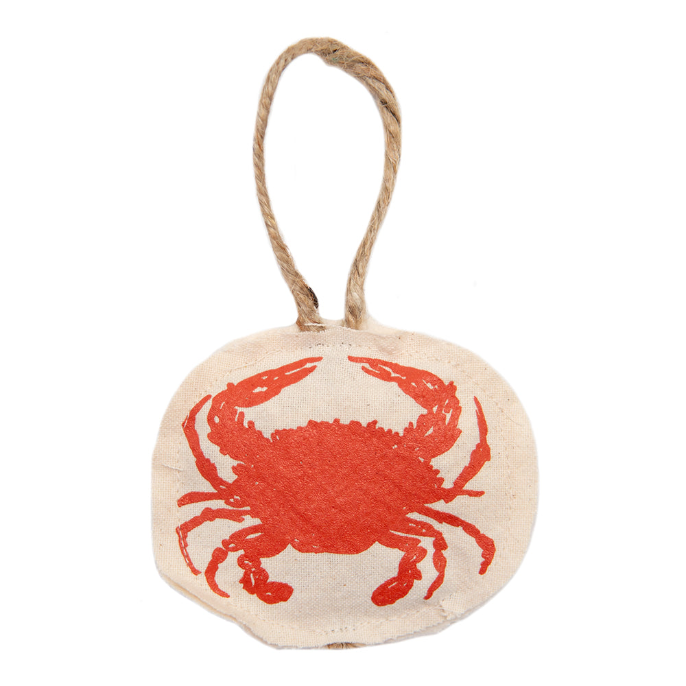 Rustic Crab Ornament