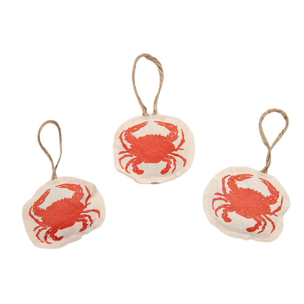 Rustic Crab Ornament