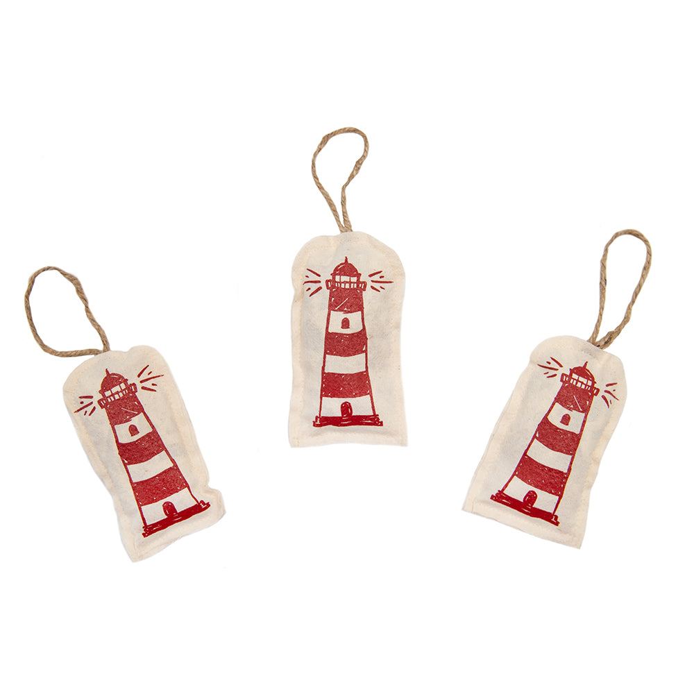 Rustic Lighthouse Ornament