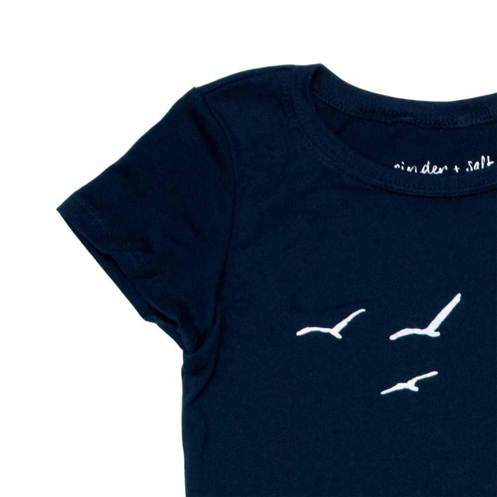 Seagulls Girls Princess-Cut Tee