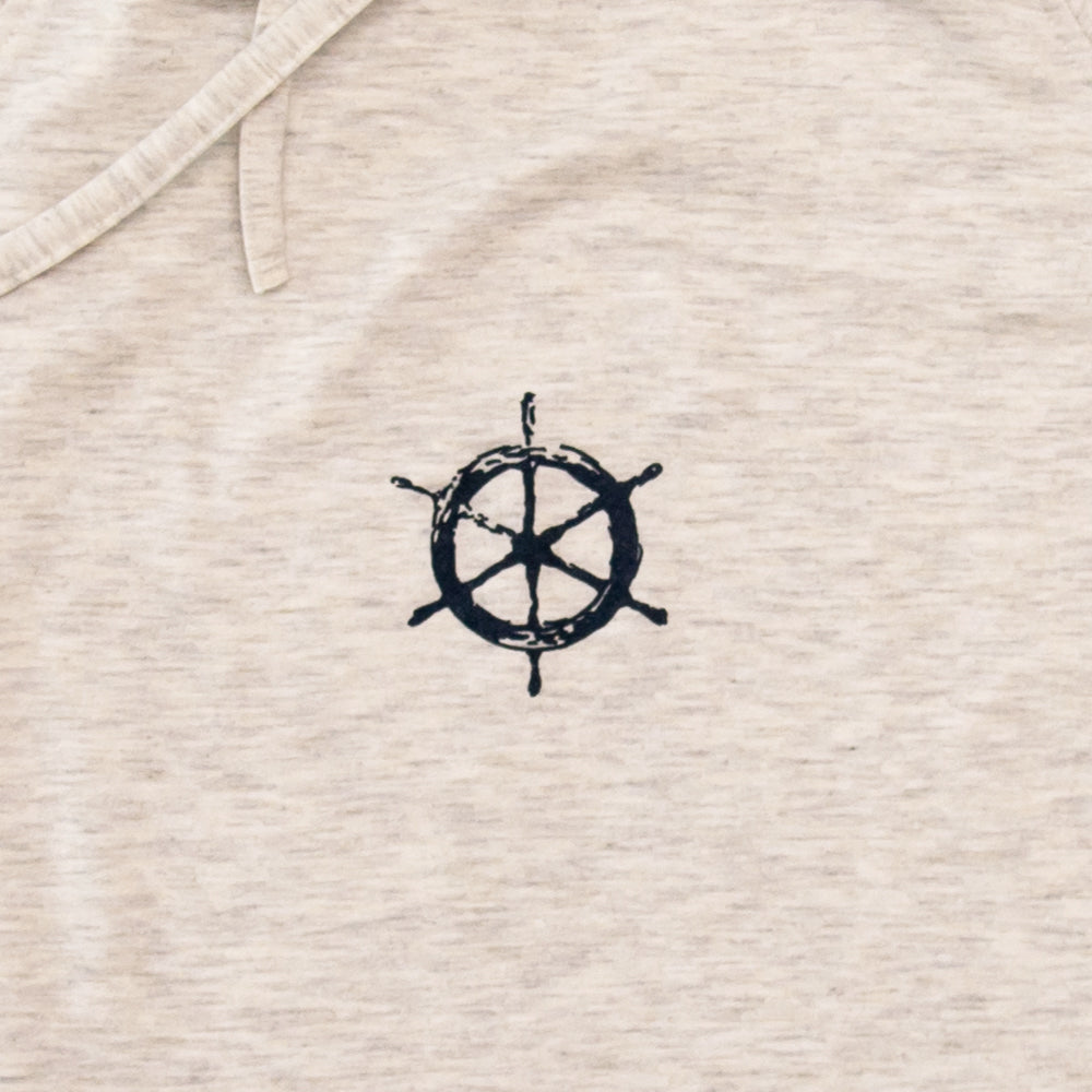 Ships Wheel Cowl Neck Pullover