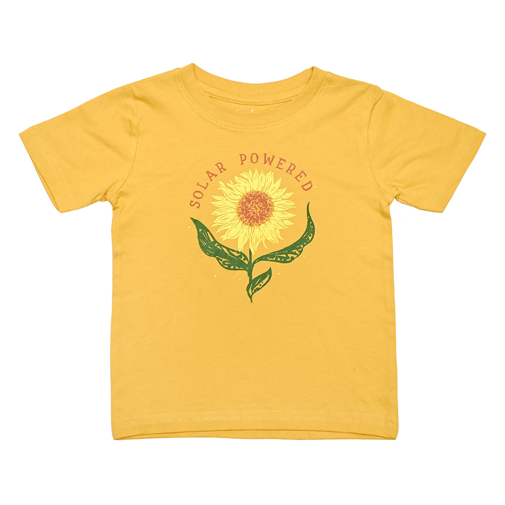 Solar Powered Sunflower Toddler Tee