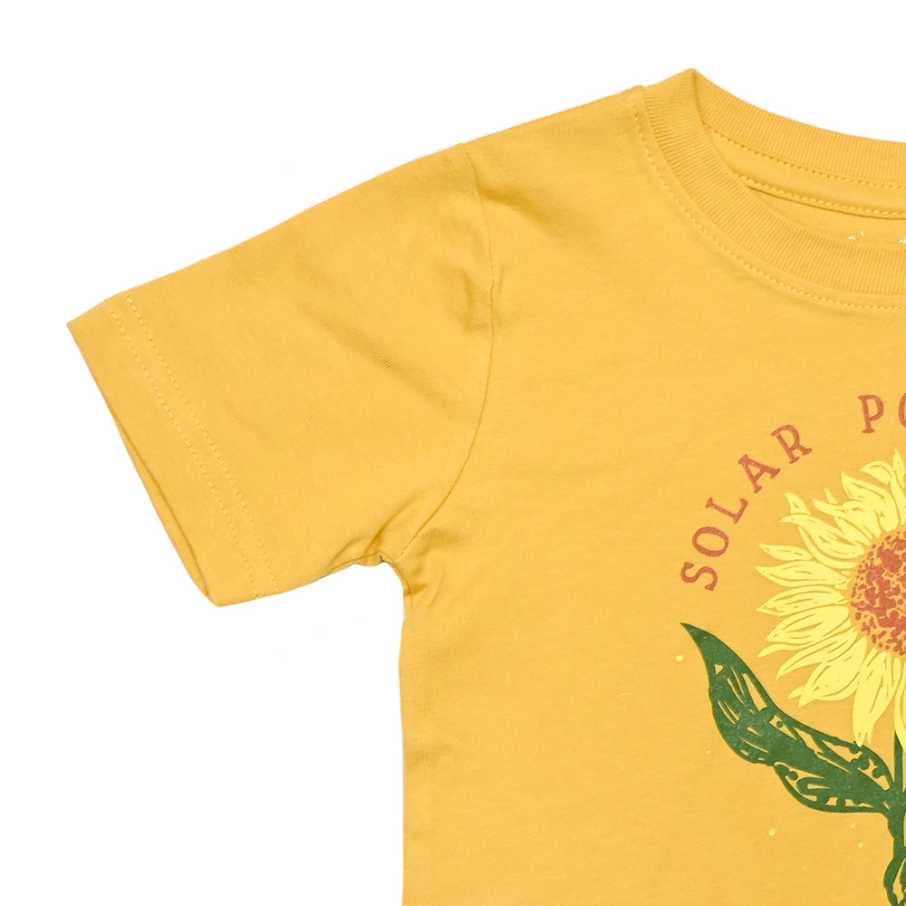 Solar Powered Sunflower Toddler Tee