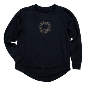 Sun Rays Hi-Lo Sweatshirt