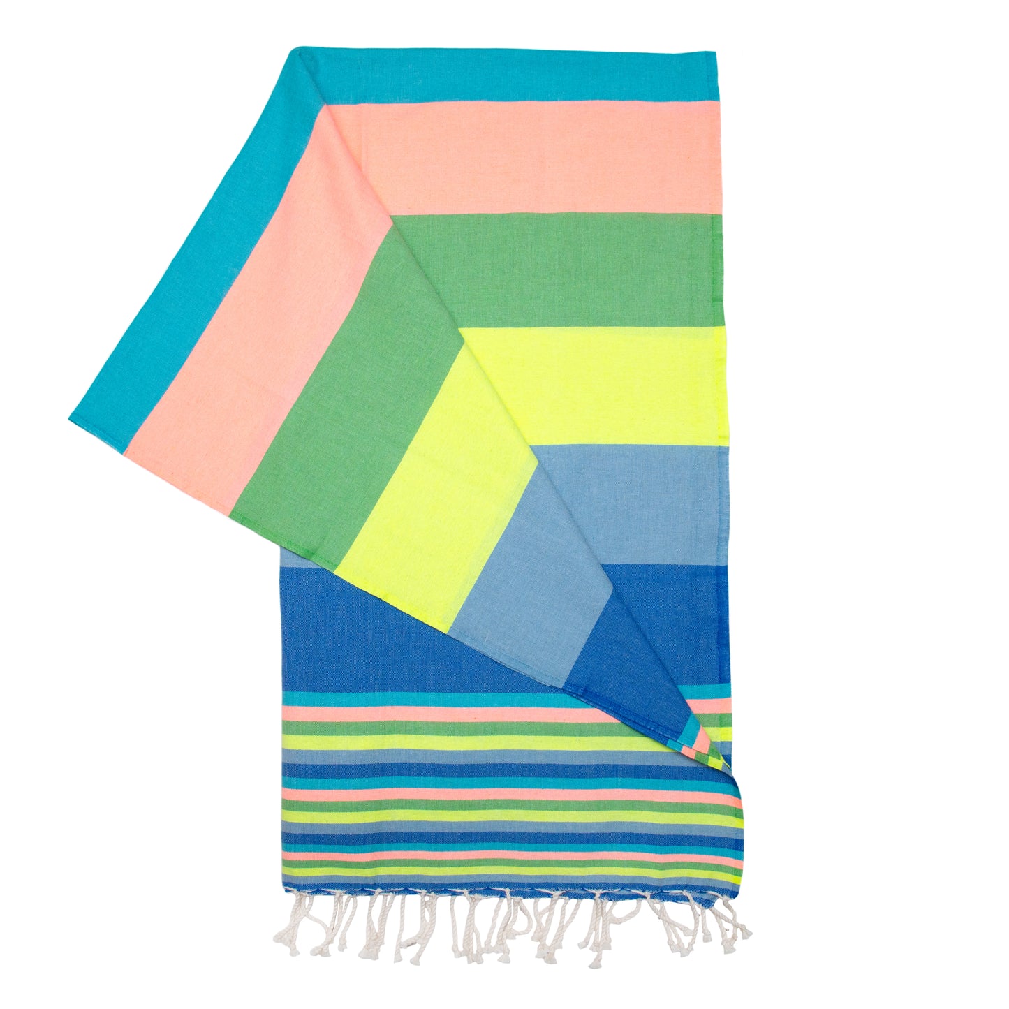 Blue Stripe Turkish Towel