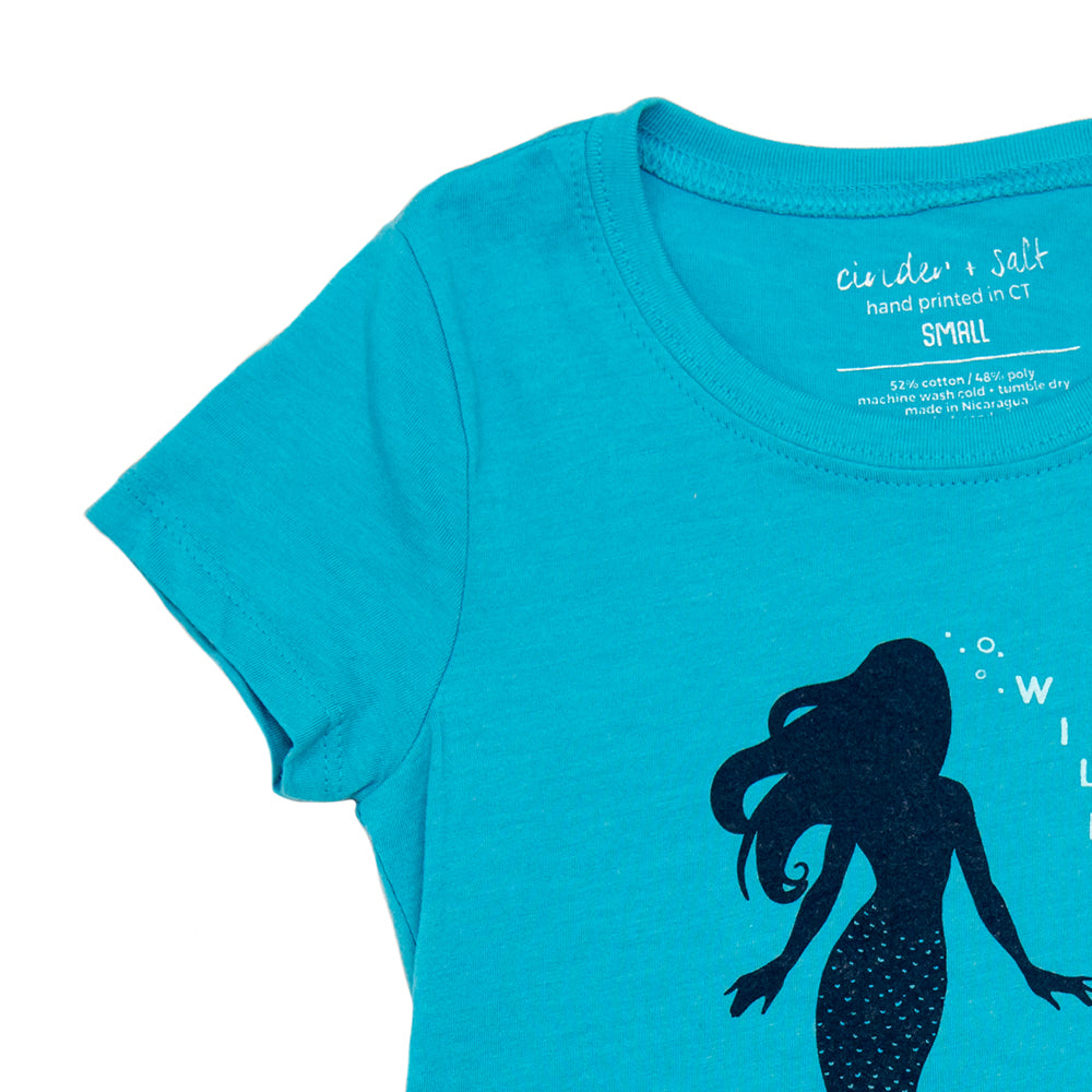 Mermaid Girls Princess-Cut Tee