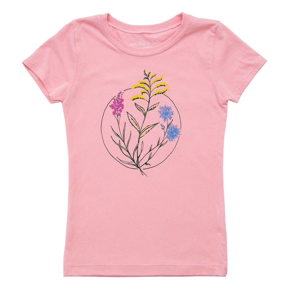 Wildflowers Girls Princess-Cut Tee