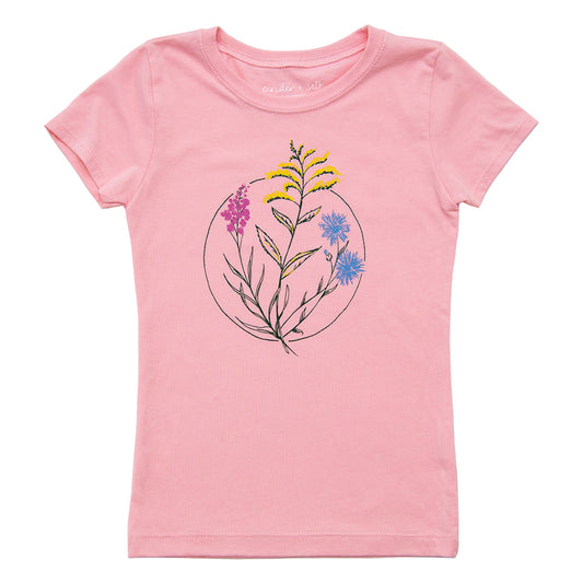 Wildflowers Girls Princess-Cut Tee