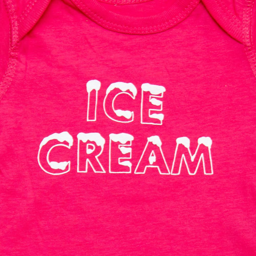 Ice Cream Onesie - Pink