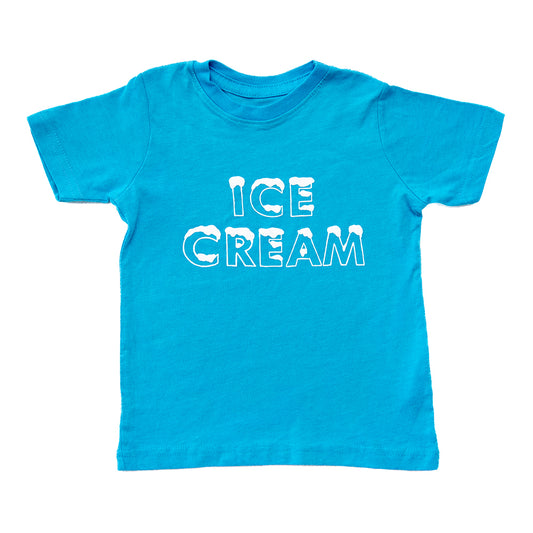 Ice Cream Toddler Tee - Blue