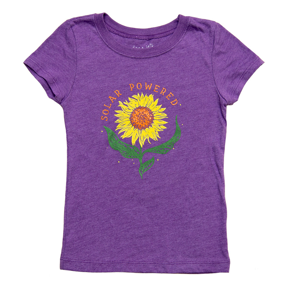 Solar Powered Girls Princess-Cut Tee