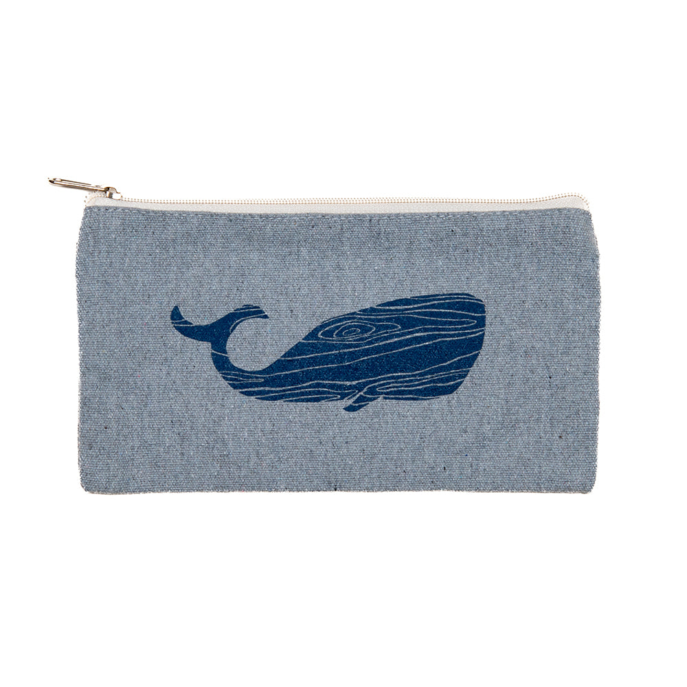 Wood Grain Whale Pouch