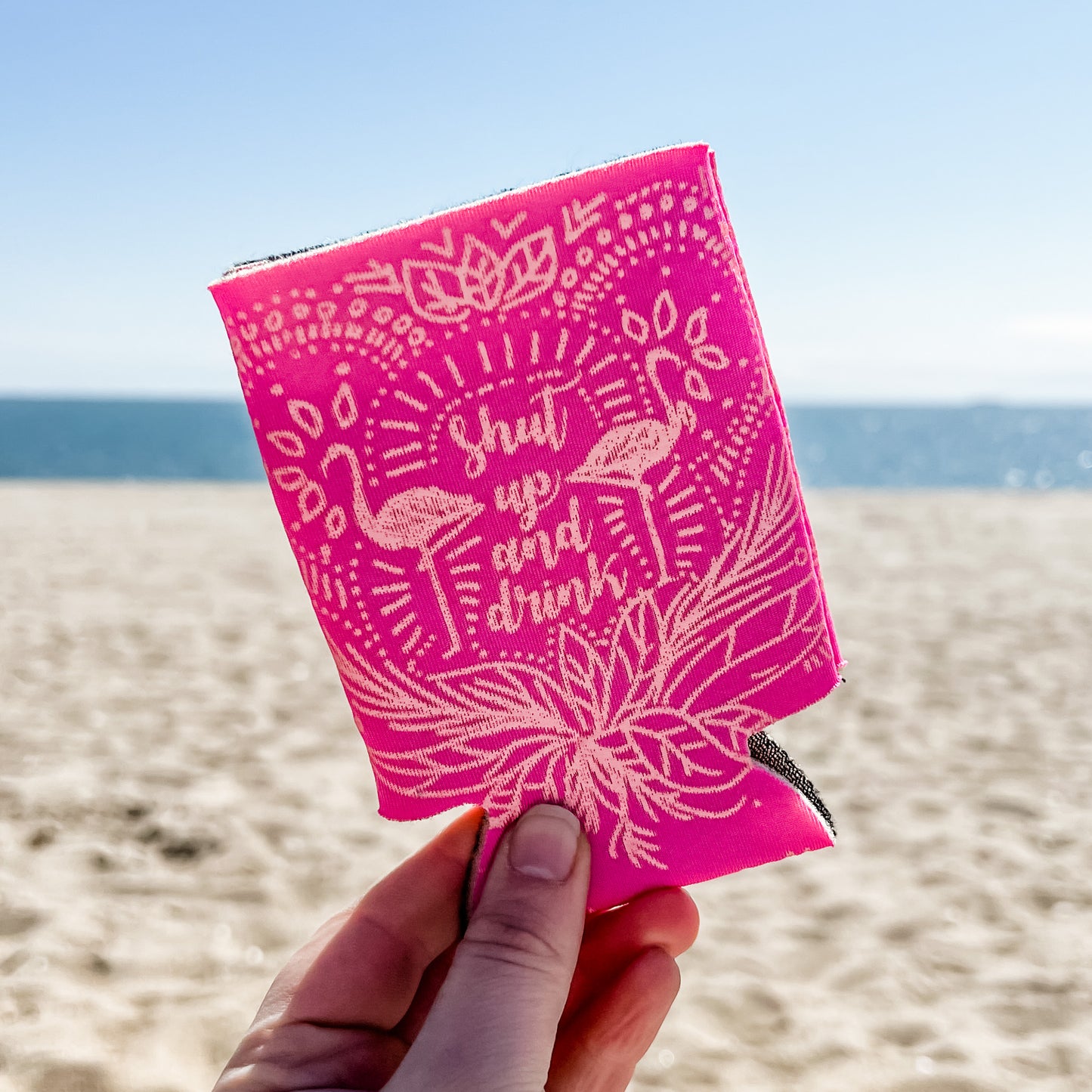 Shut Up & Drink Can Cooler