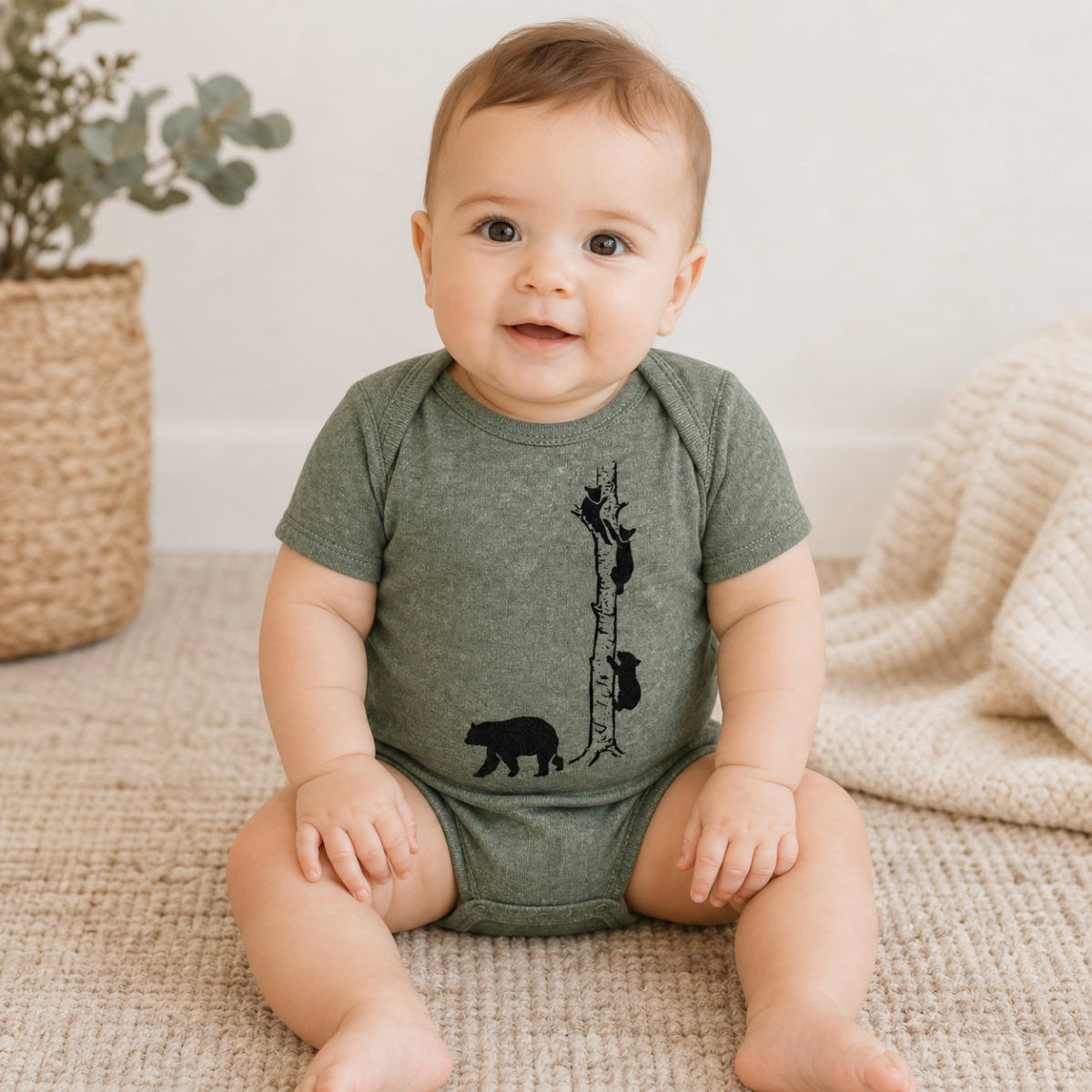 Black Bears Onesie