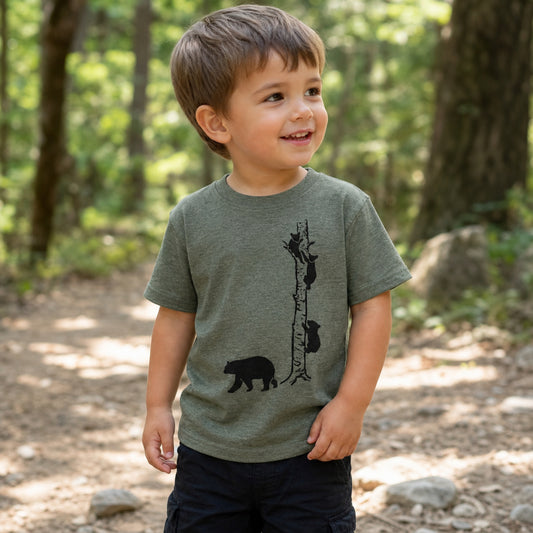 Black Bears Toddler Tee