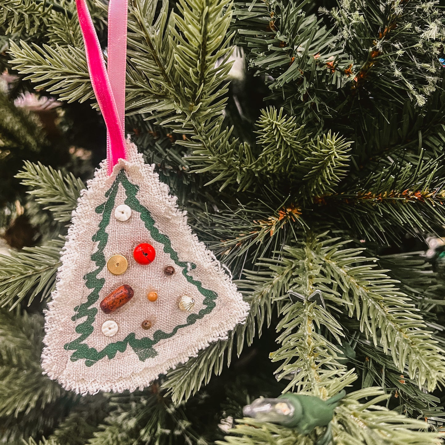 Christmas Tree Plushie Ornament