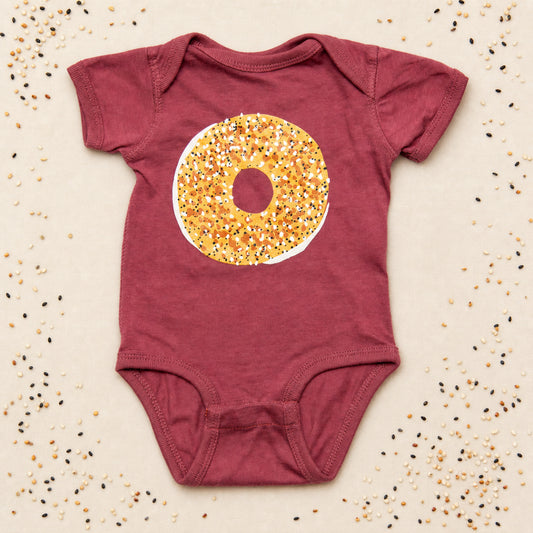 Everything Bagel Onesie