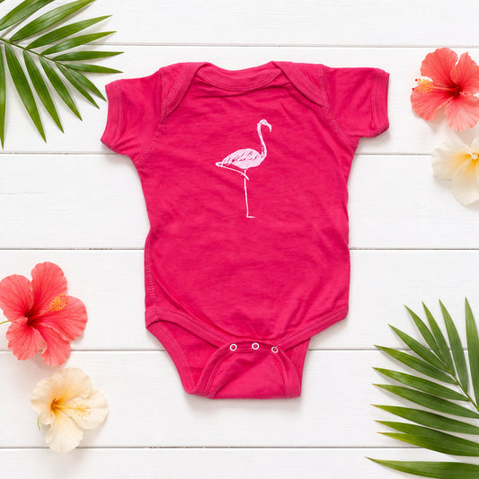 Flamingo Onesie - Pink