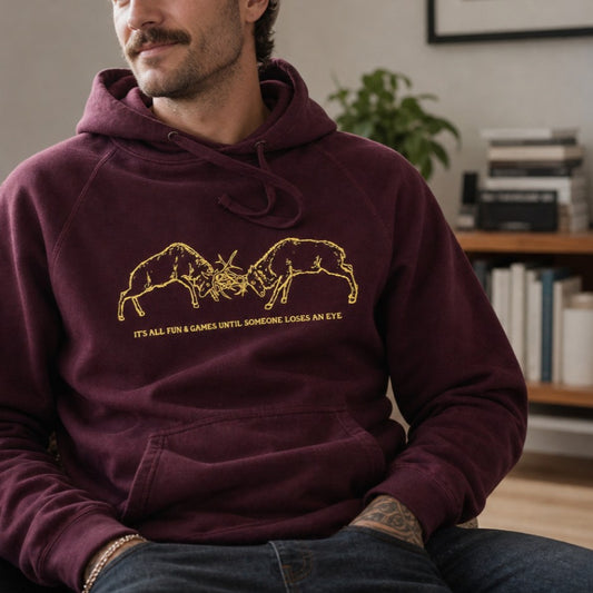 Fun & Games Sparring Elk Hoodie