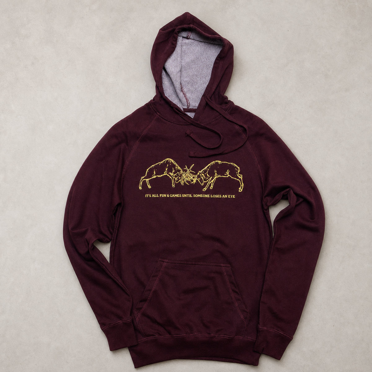 Fun & Games Sparring Elk Hoodie