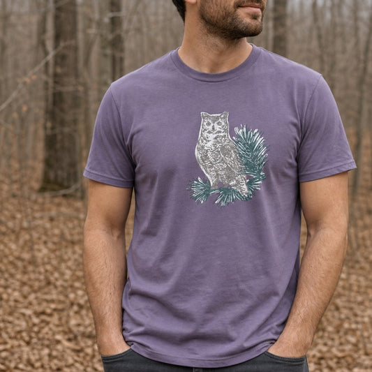 Horned Owl Men's Eco Tee