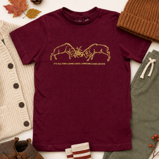 Fun & Games Elk Kids Tee