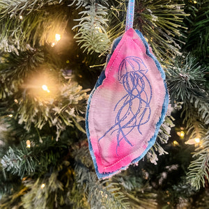 Jellyfish Plushie Ornament