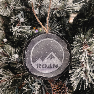 ROAM Mountains Plushie Ornament