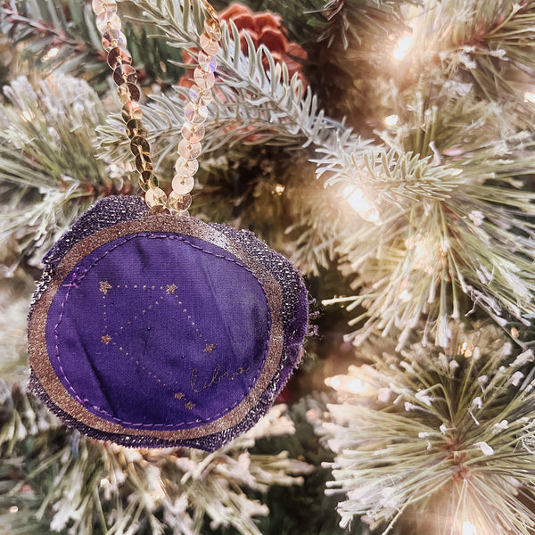 Pisces Zodiac Plushie Ornament