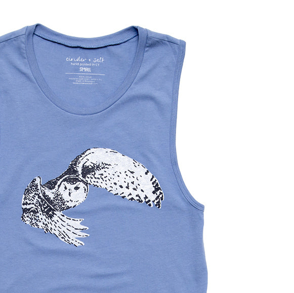 Snowy Owl Muscle Tank