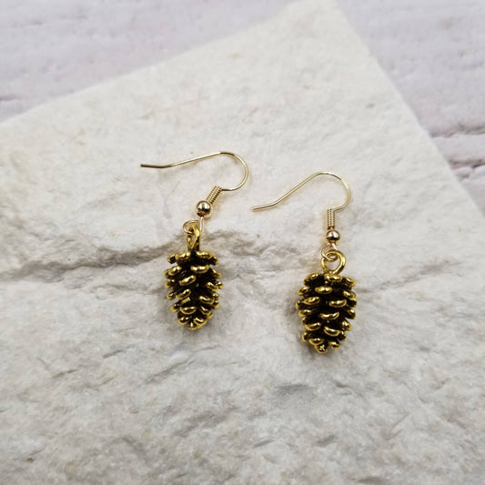 Pine Cone Earrings