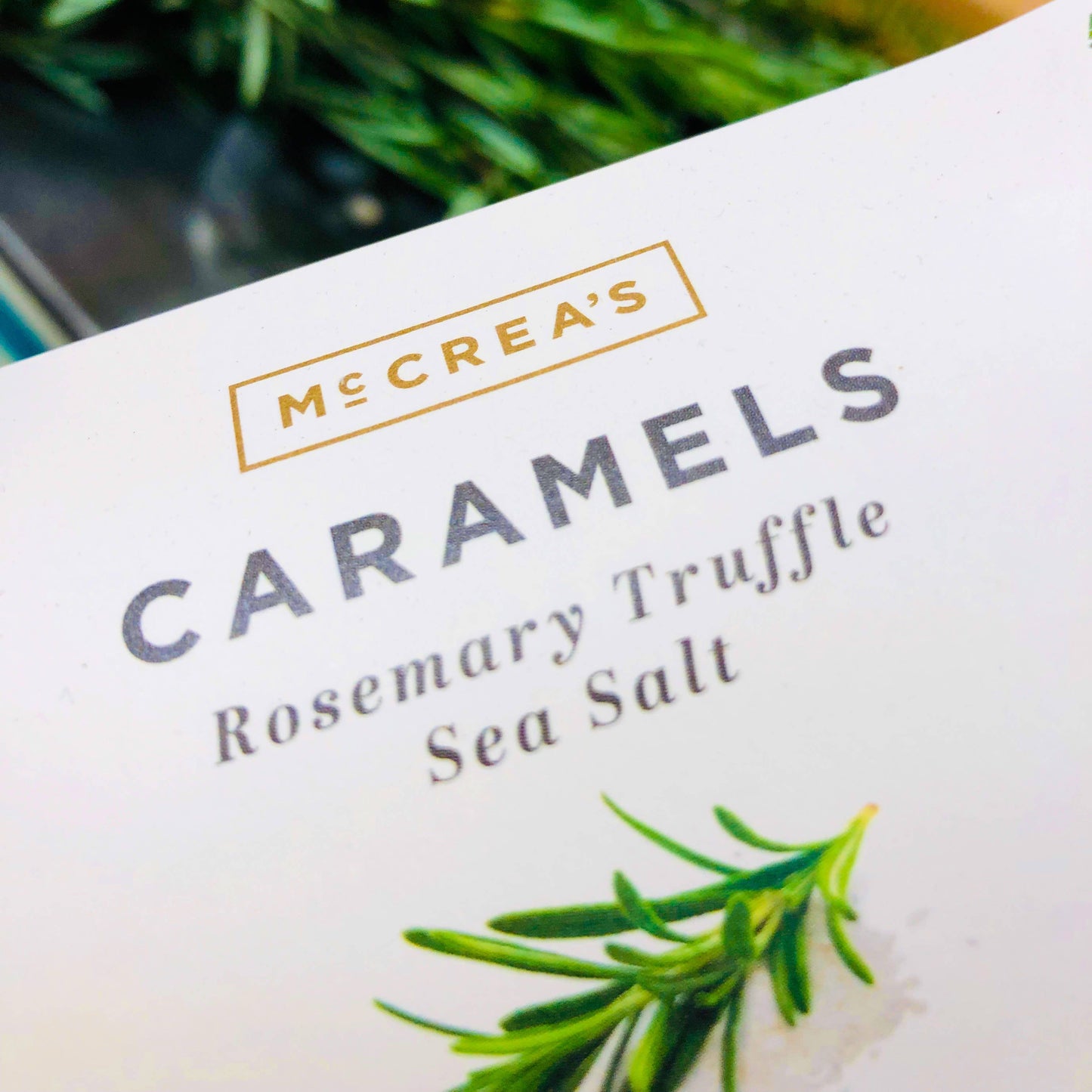 Rosemary, Truffle & Sea Salt Caramels