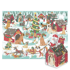 Christmas Dogs Ornament Puzzle