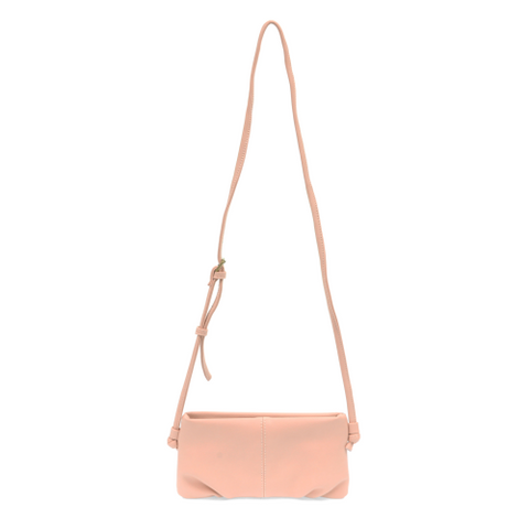 Emmie Crossbody Cinch Purse in Petal