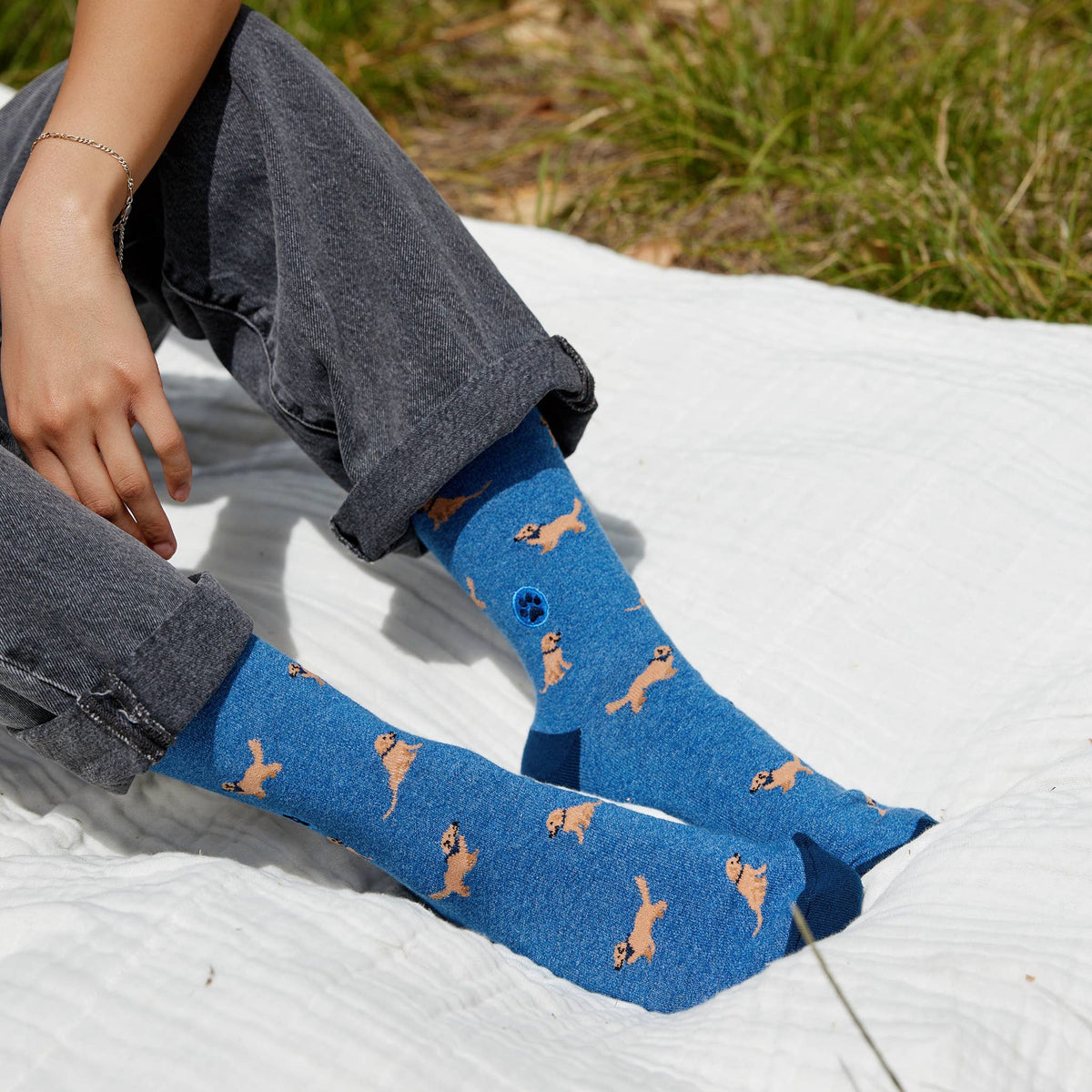Golden Retrievers | Socks that Save Dogs