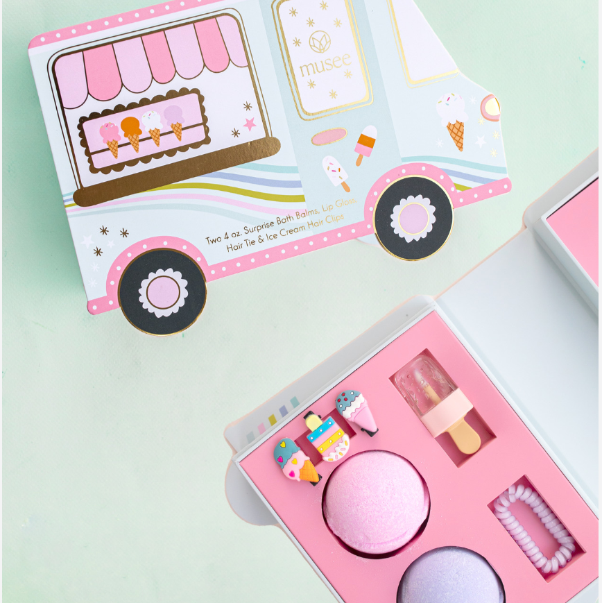 Ice Cream Truck Bath Balm & Accessory Set