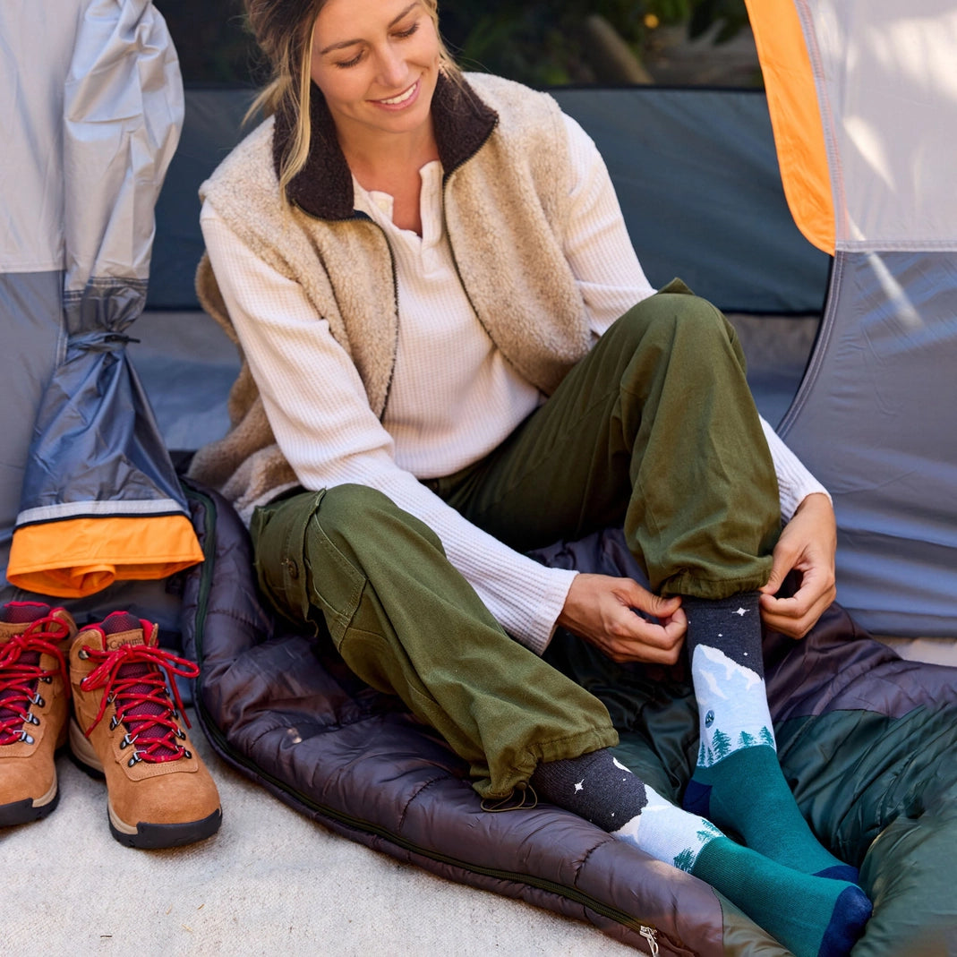 Socks that Protect National Parks - Mountains