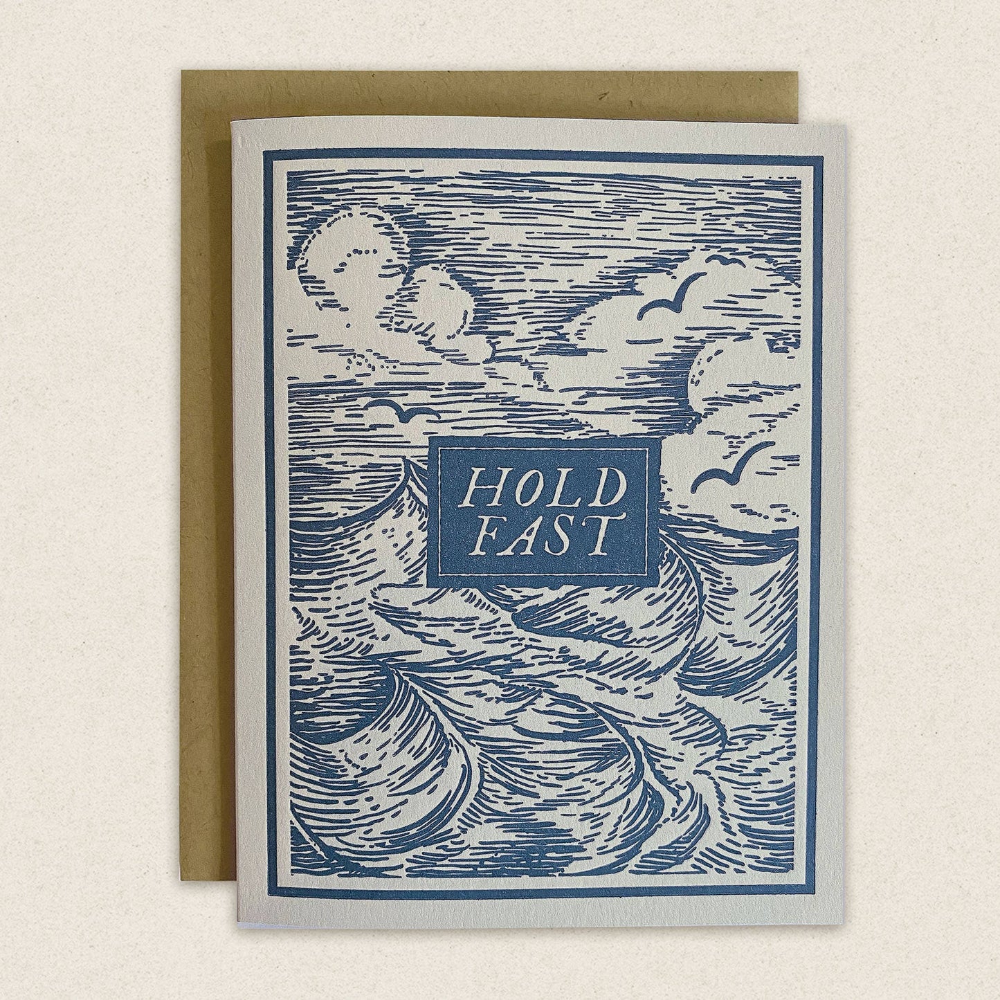 Hold Fast Encouragement Greeting Card
