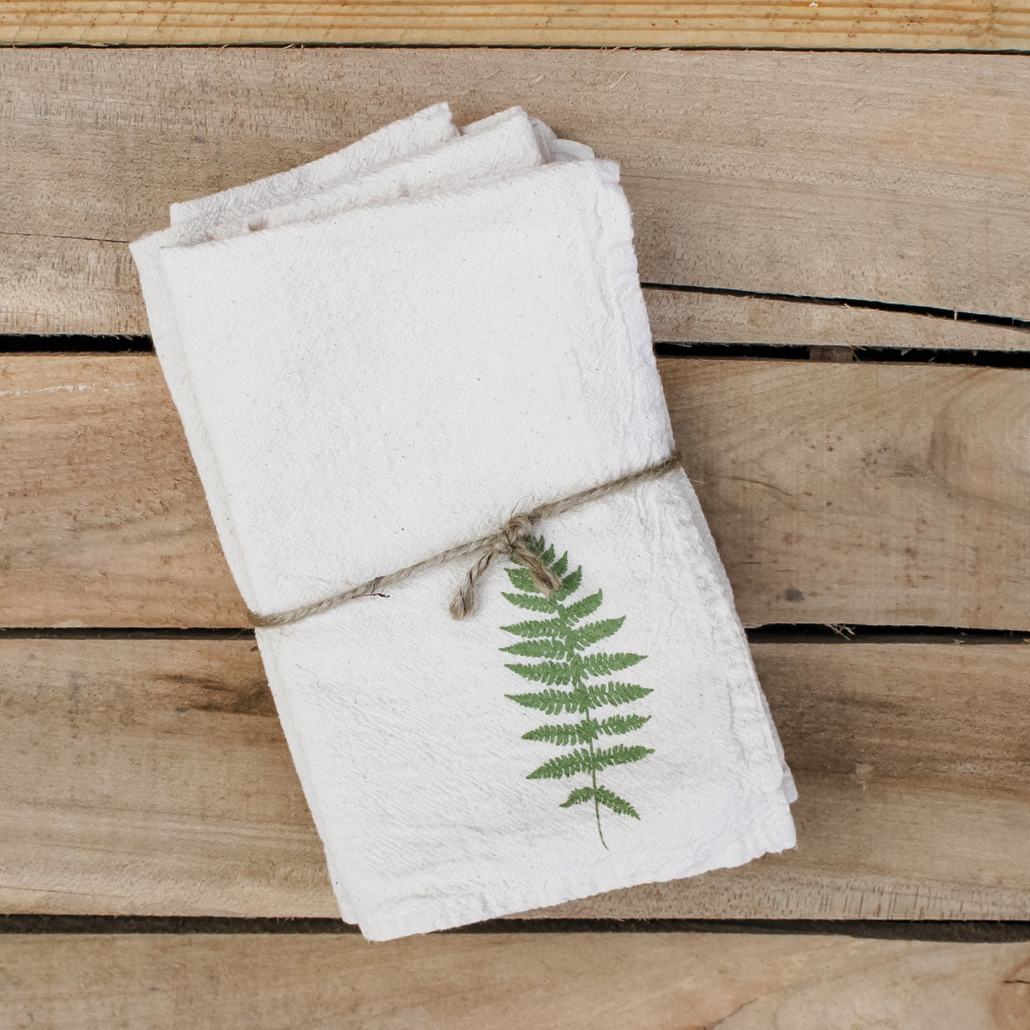 Fern Cloth Napkins - set of 4