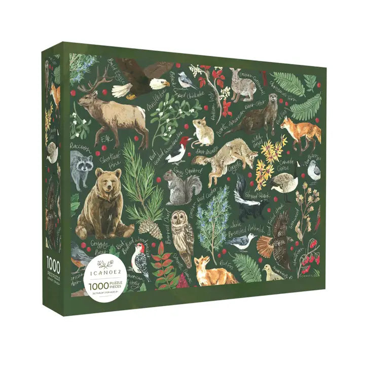 Winter Flora & Fauna Puzzle