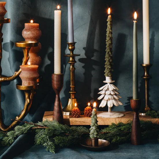 Pinecone Tealights - set of 9