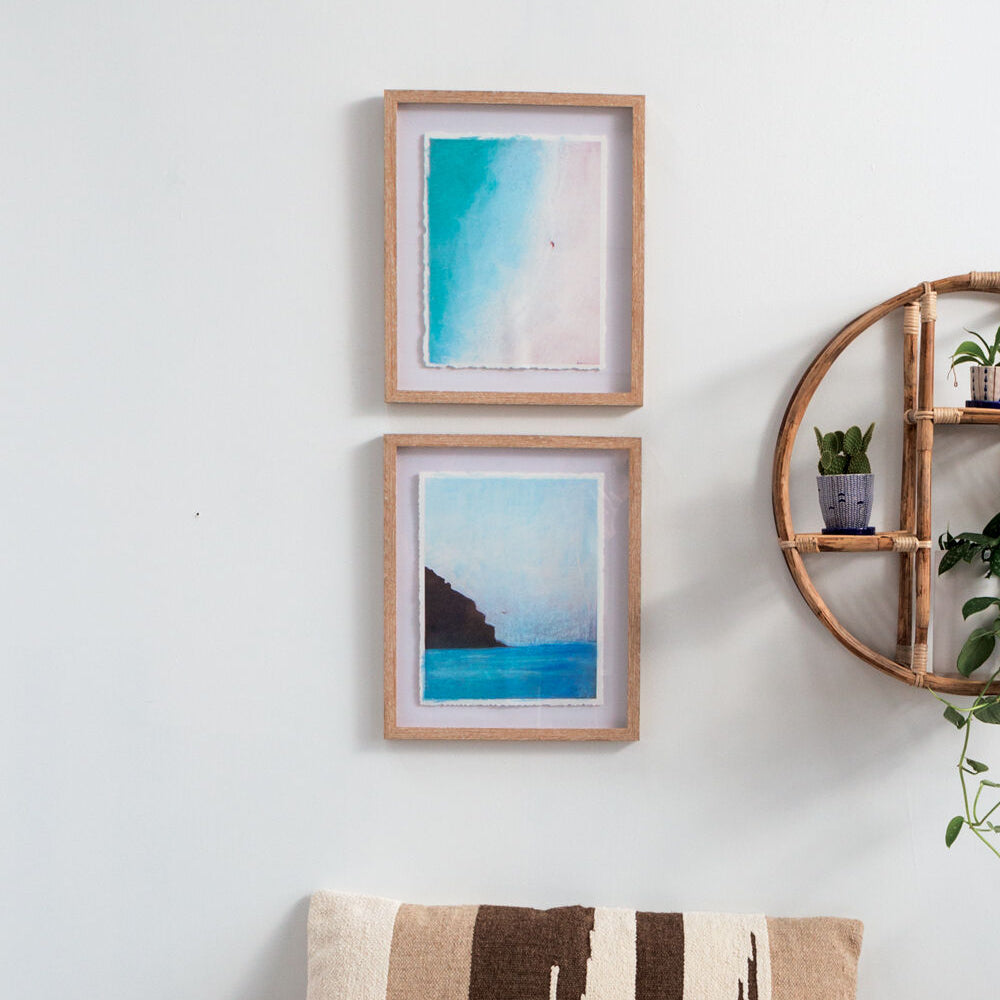 Abstract Cliffside Art