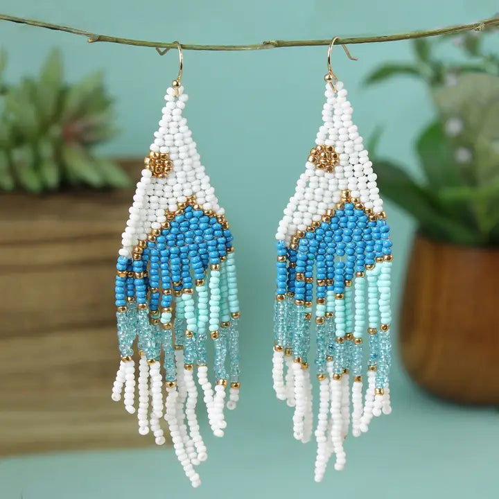 Ocean Sun Earrings