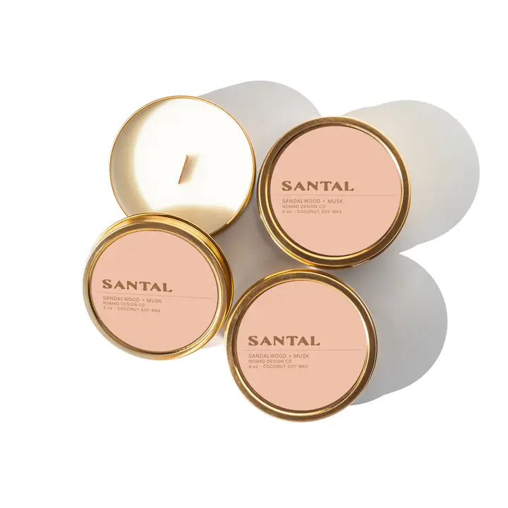 Santal Travel Tin Candle