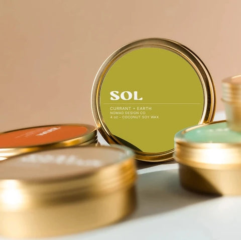 Sol Travel Tin Candle