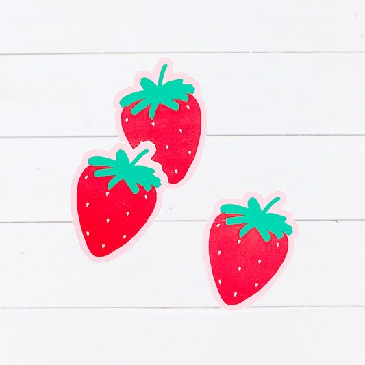 Strawberry Sticker