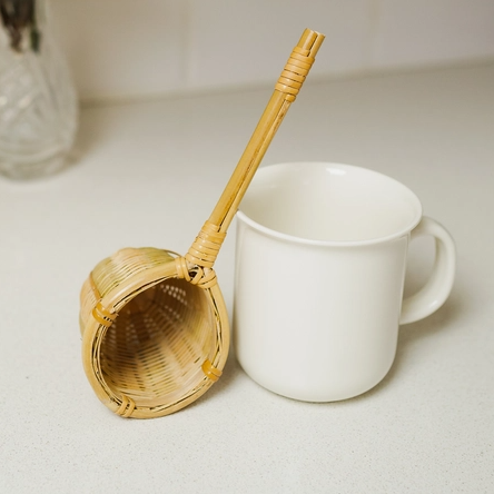 Bamboo Hand Woven Tea Strainer