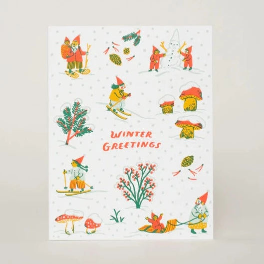 Winter Greetings Card